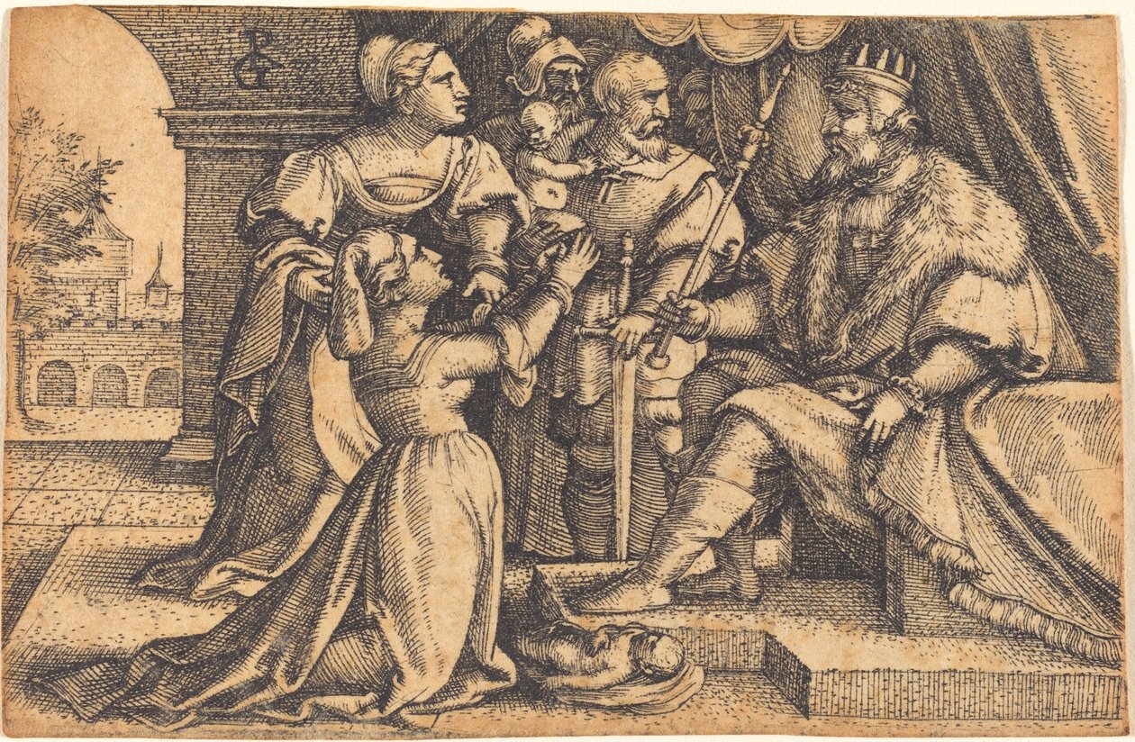 Salomon tuomio tekijältä Georg Pencz