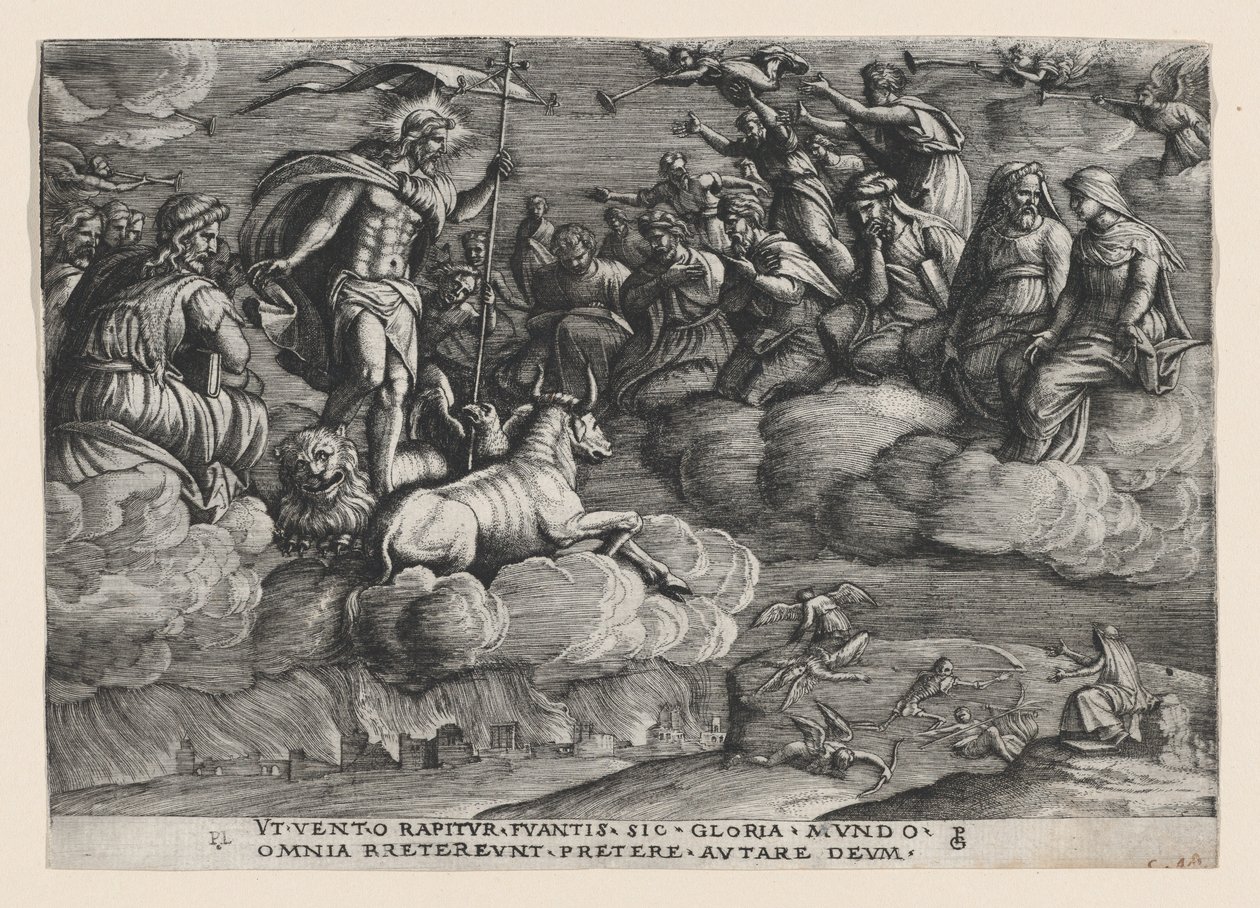 Ikuisuuden voitto kuolemassa, Petrarkan voitosta. tekijältä Georg Pencz