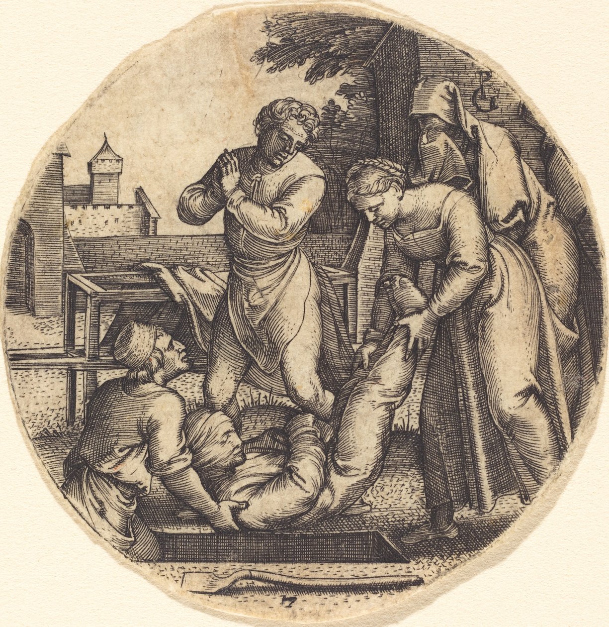 Haudata kuolleita tekijältä Georg Pencz