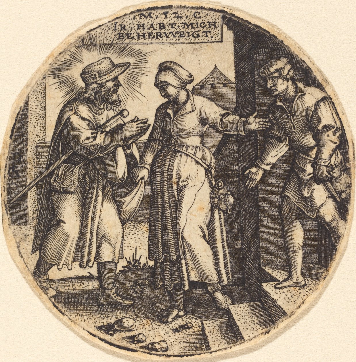 Pyhiinvaeltajien majoittamiseen tekijältä Georg Pencz