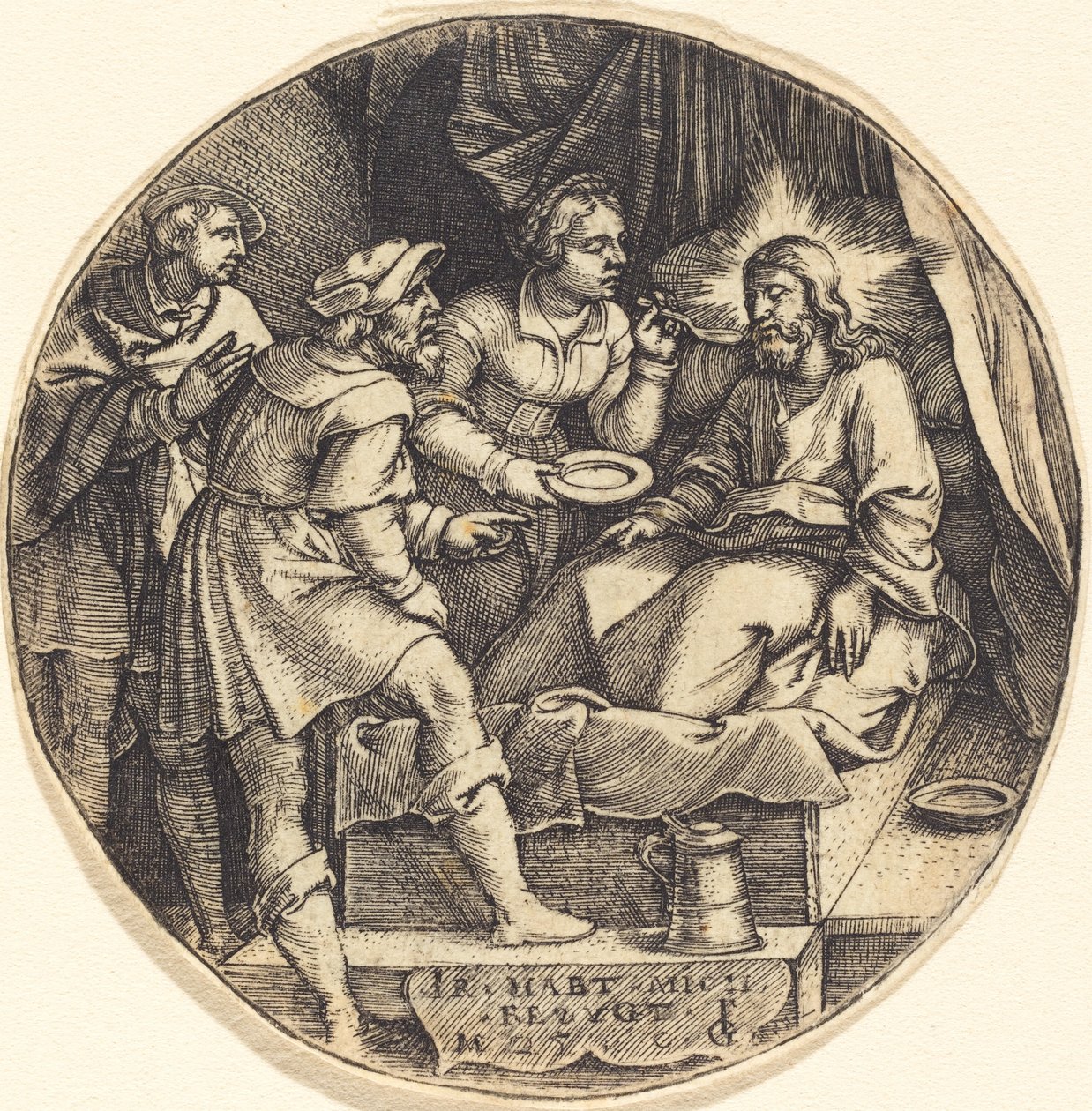 Hoitaa sairaita tekijältä Georg Pencz