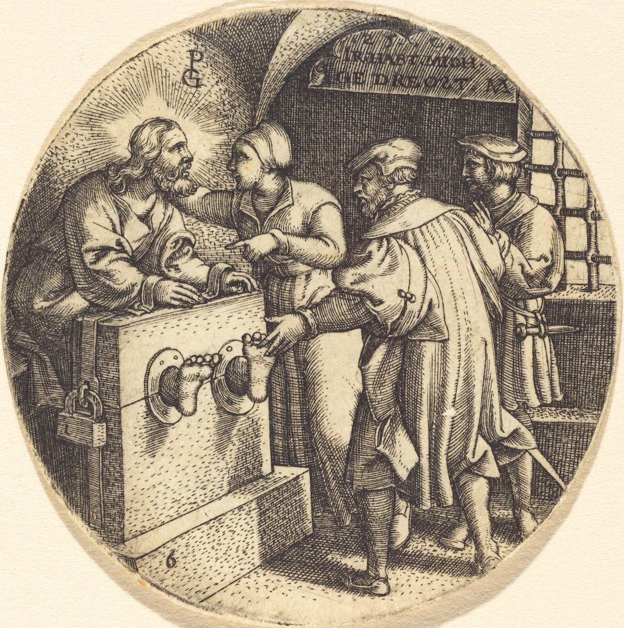 Vierailla vangittujen luona tekijältä Georg Pencz
