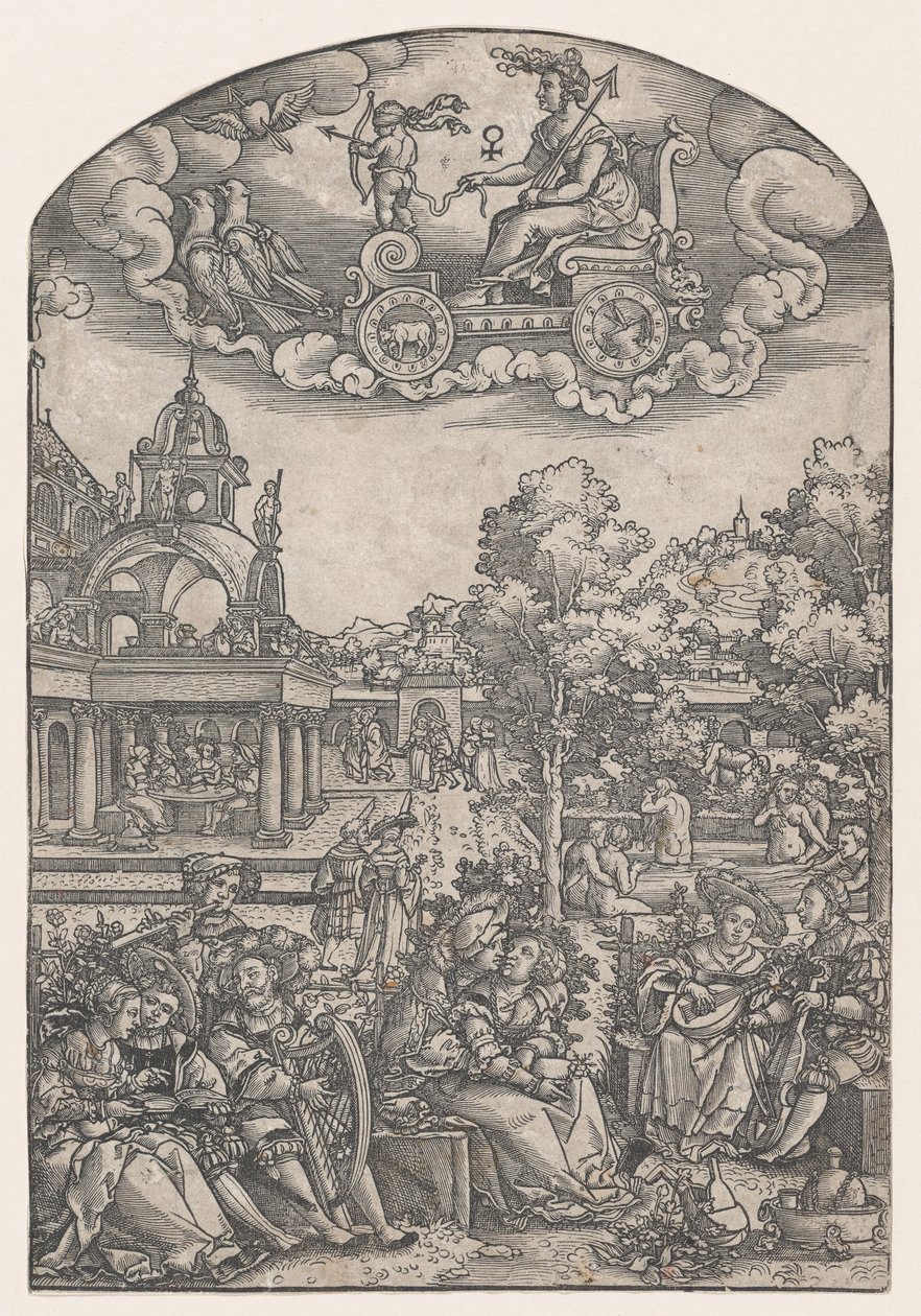 Venus, Seitsemästä planeettasta. tekijältä Georg Pencz
