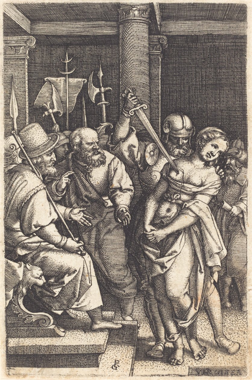 Virginius tappaa tyttärensä tekijältä Georg Pencz