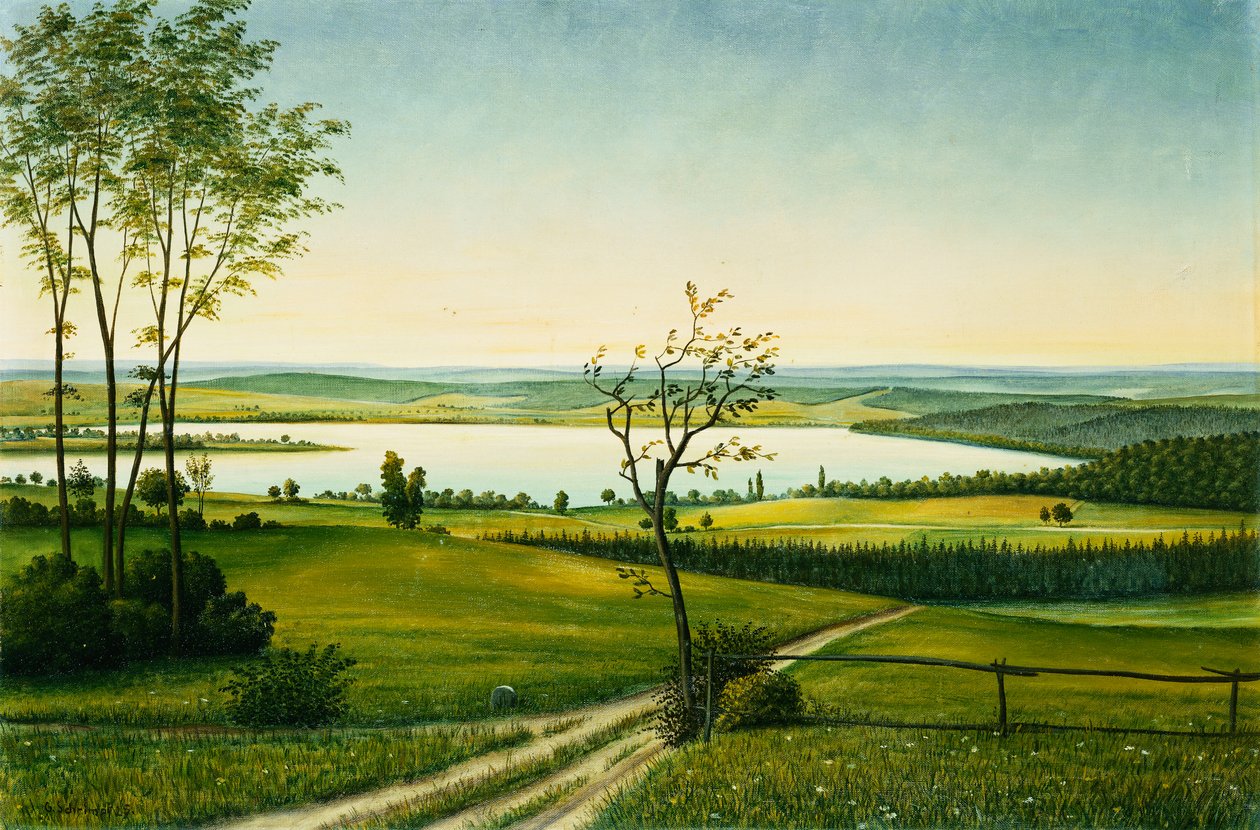 Osterseen, 1925 tekijältä Georg Schrimpf