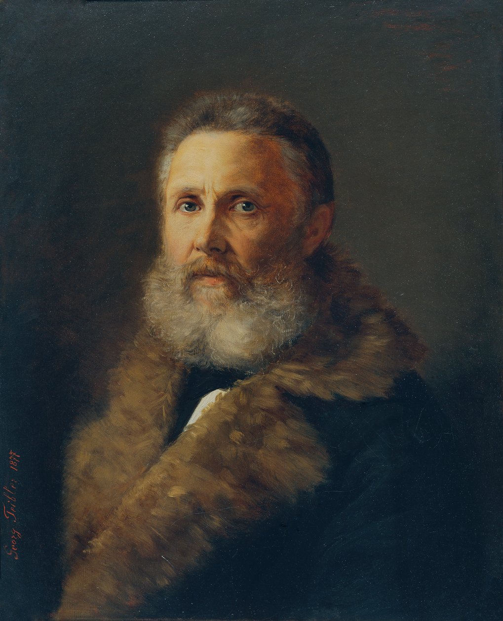 Taidemaalari Carl Teibler, taiteilijan isä tekijältä Georg Teibler