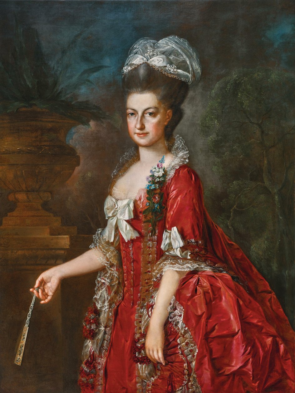 Johann Georg Weikert Muotokuva Maria Kristiinasta Itävallan 1778 tekijältä Georg Weikert