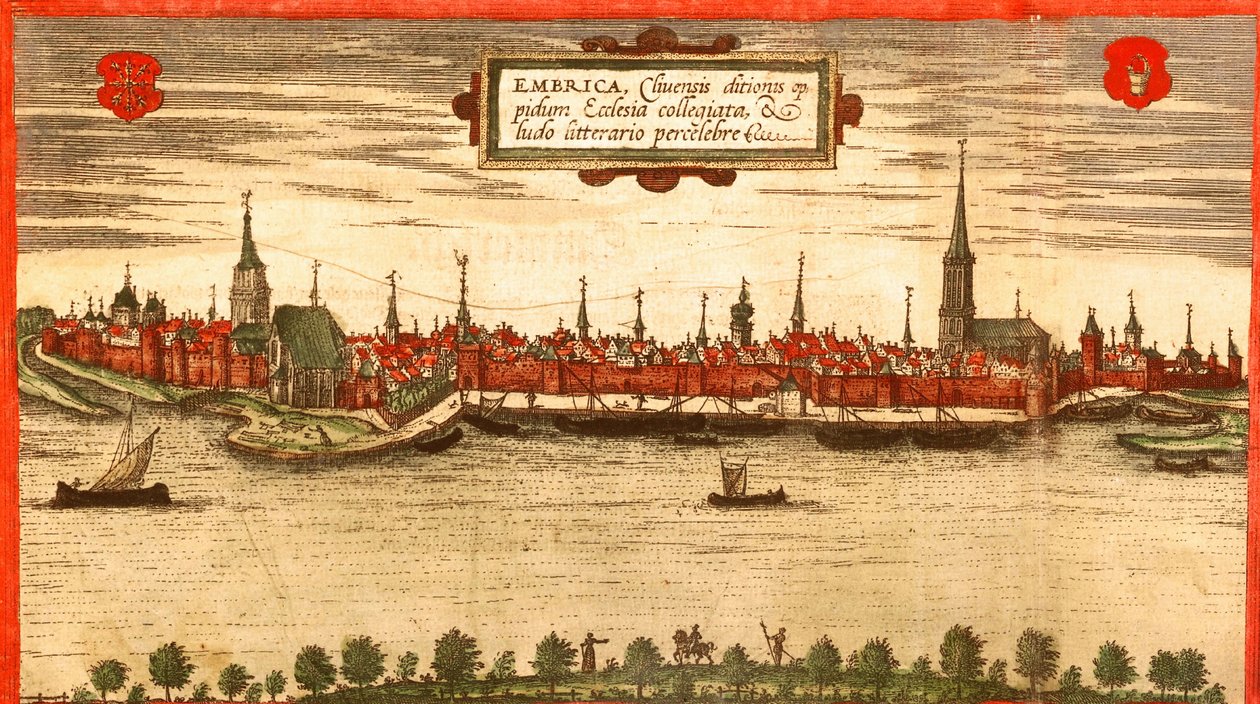 Emmerich, Embrica tekijältä Georg and Hogenberg Franz (1535-90) Braun