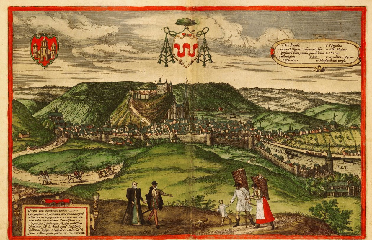 Alankomaat tekijältä Georg and Hogenberg Franz (1535 90) Braun
