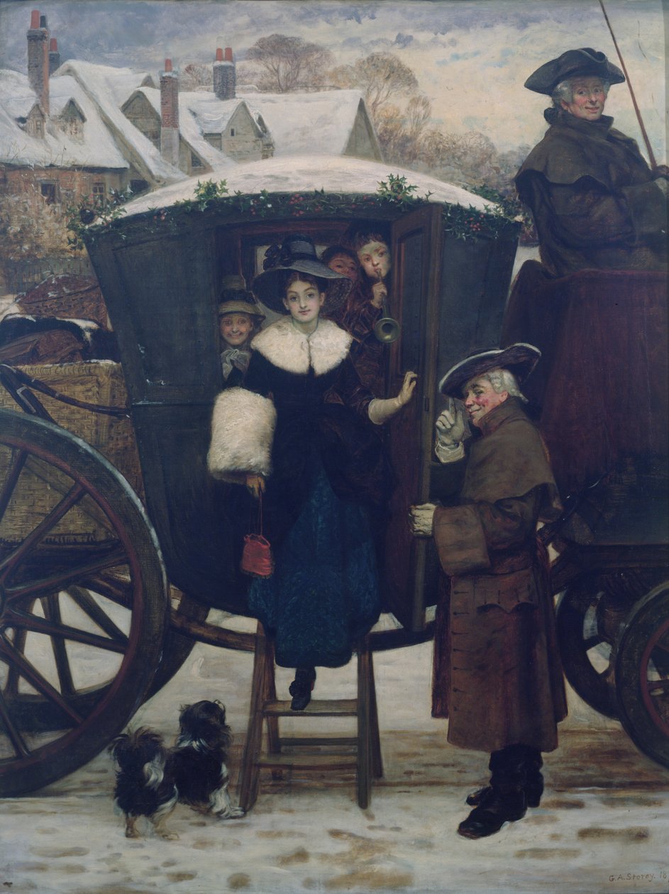 Isoäidin jouluvieraat tekijältä George Adolphus Storey