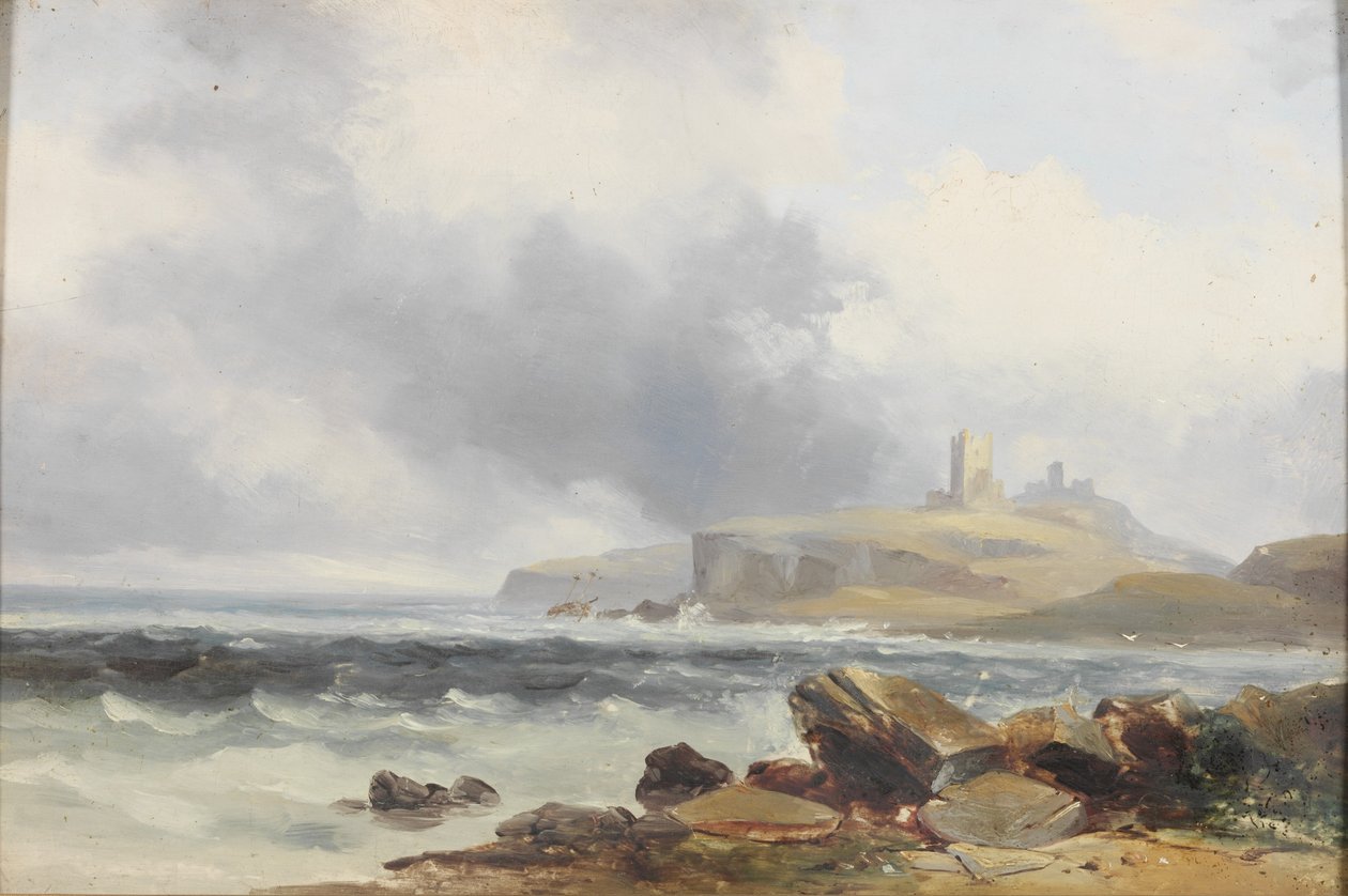 Dunstanburghin linna tekijältä George Balmer
