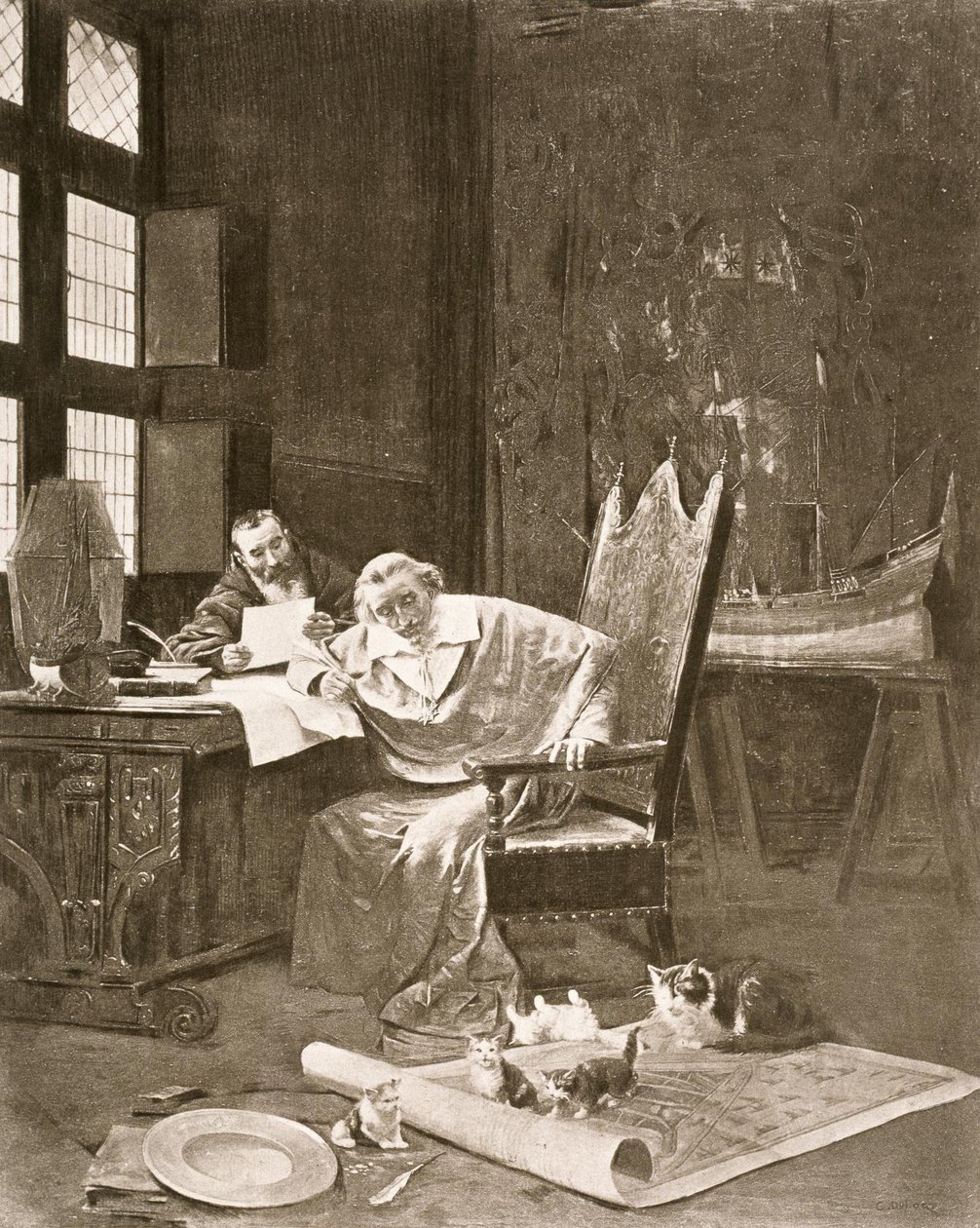 Richelieu ja hänen kissansa tekijältä George Barrie