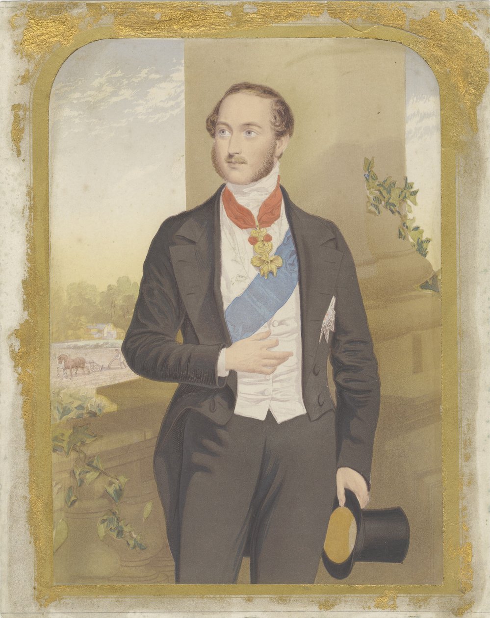 Prinssi Albert, vuoden 1855 jälkeen (akvatinta) tekijältä George Baxter