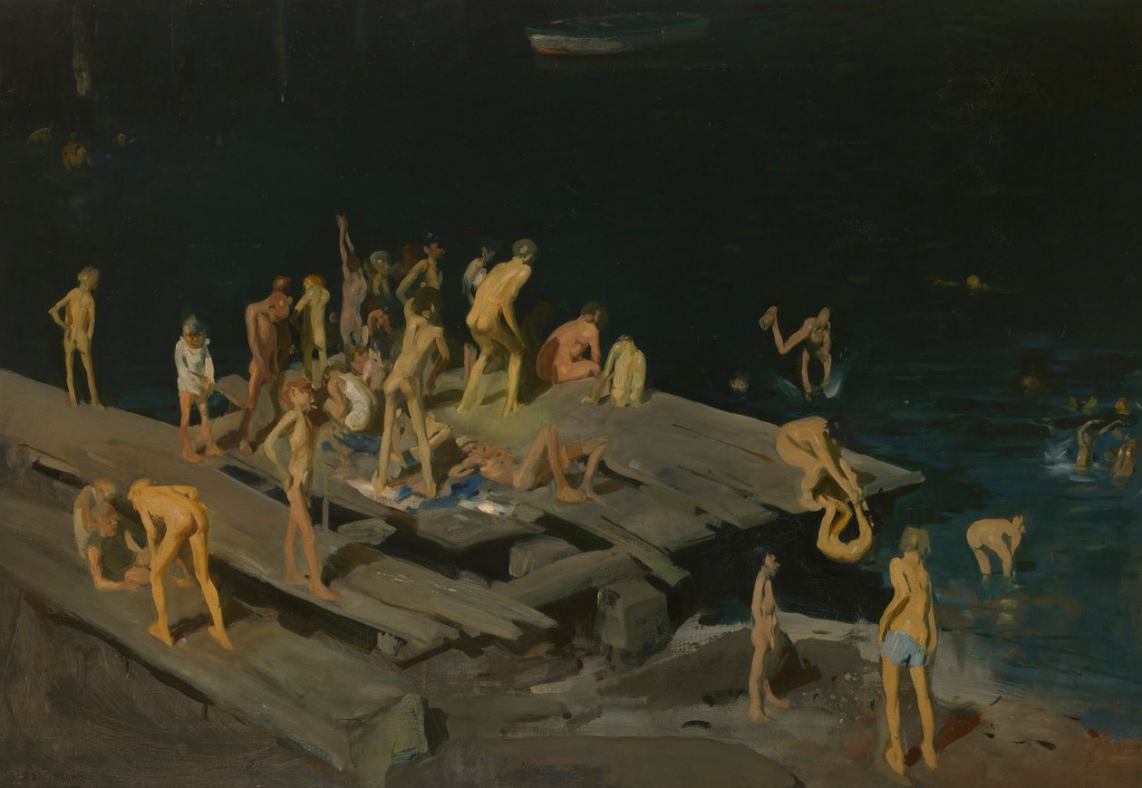 Neljäkymmentäkaksi lasta, 1907 tekijältä George Wesley Bellows