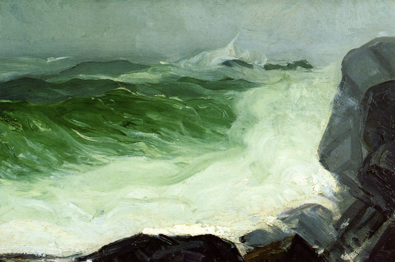Harmaa meri tekijältä George Wesley Bellows