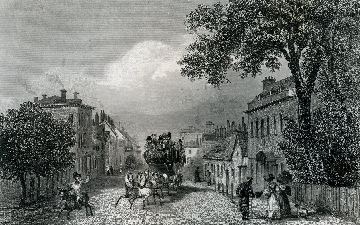 Witham, Essex, kaiverrus William Watkins, n. 1832 tekijältä George Bryant Campion