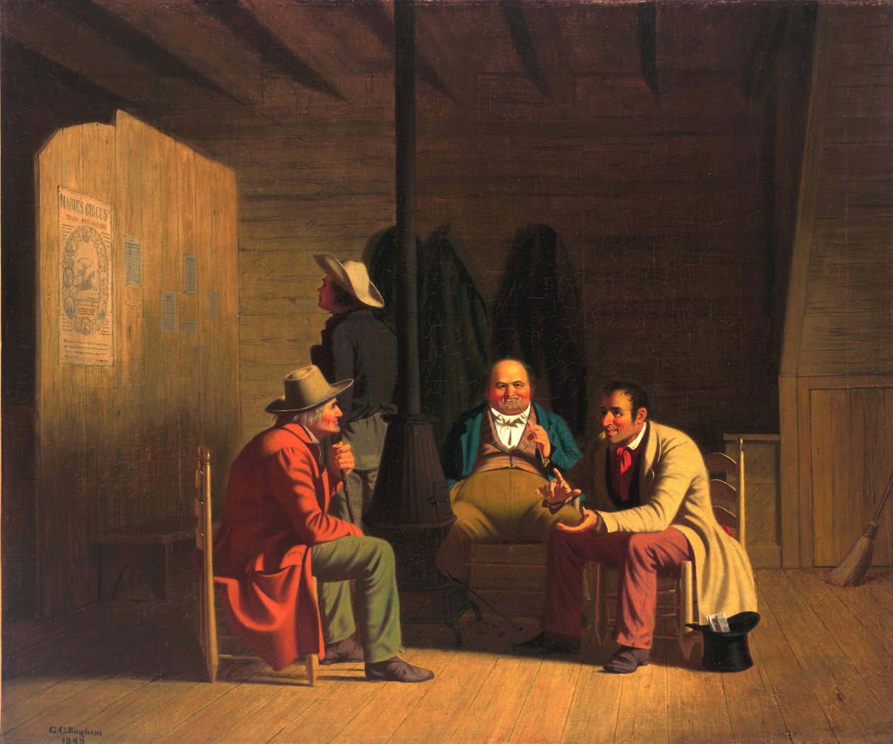 Maapoliitikko tekijältä George Caleb Bingham