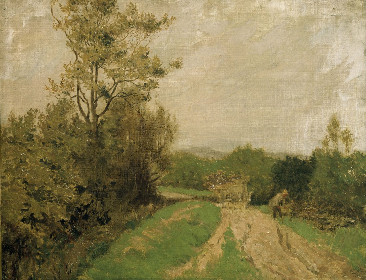 Kohtaus Otmoorissa, 1912 tekijältä George Carline