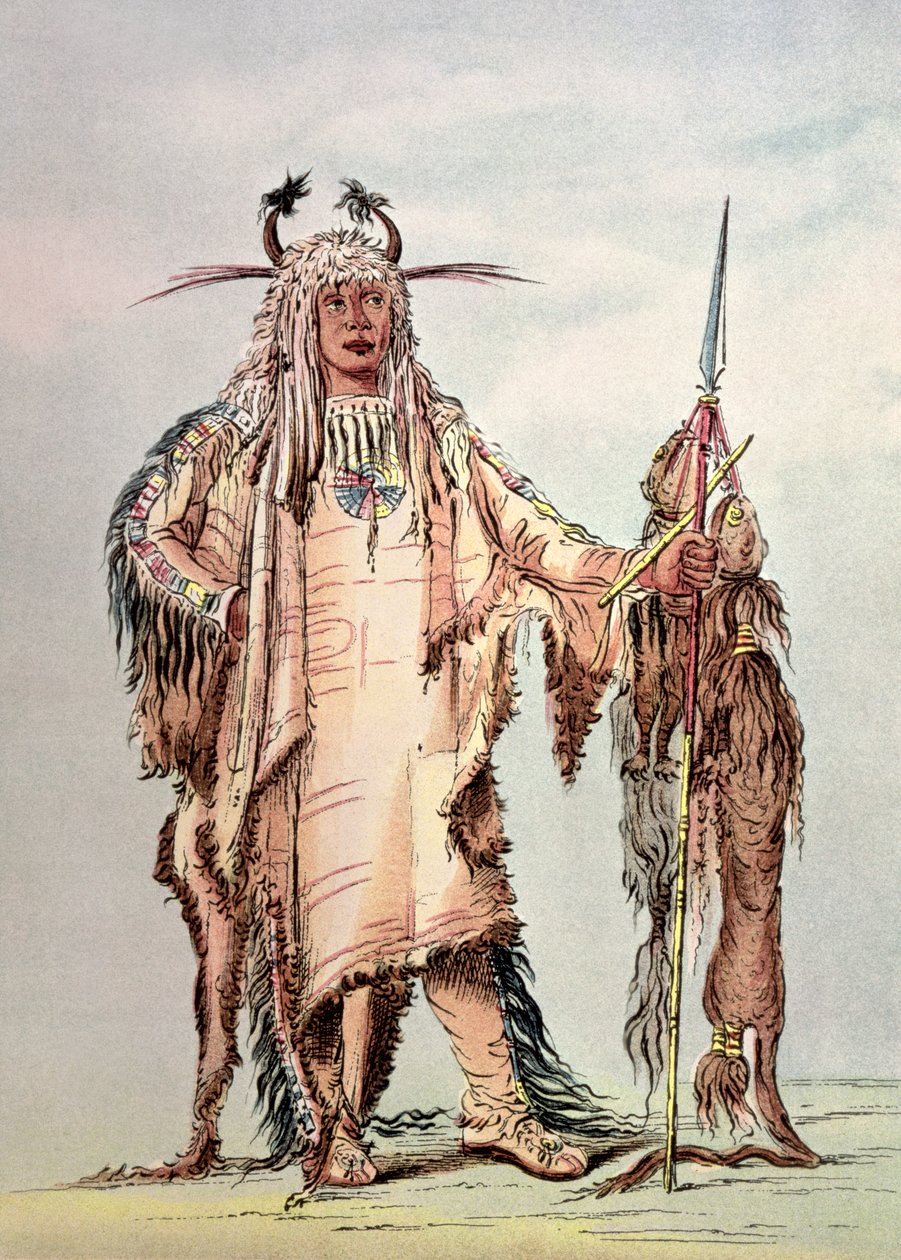 Blackfoot Indian Pe-Toh-Pee-Kiss, The Eagle Ribs tekijältä George Catlin