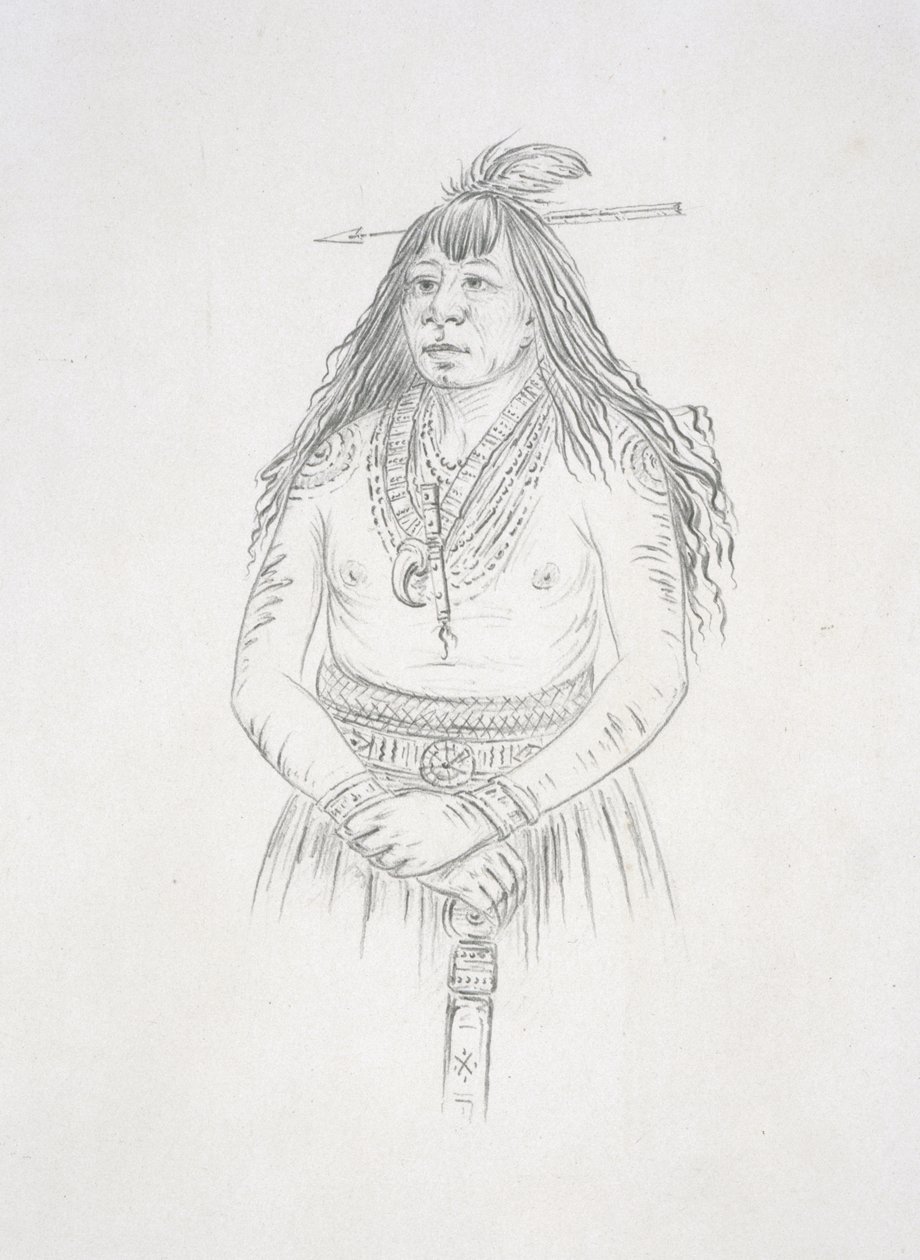 Sisar Shonji (New Fire) 1852 tekijältä George Catlin