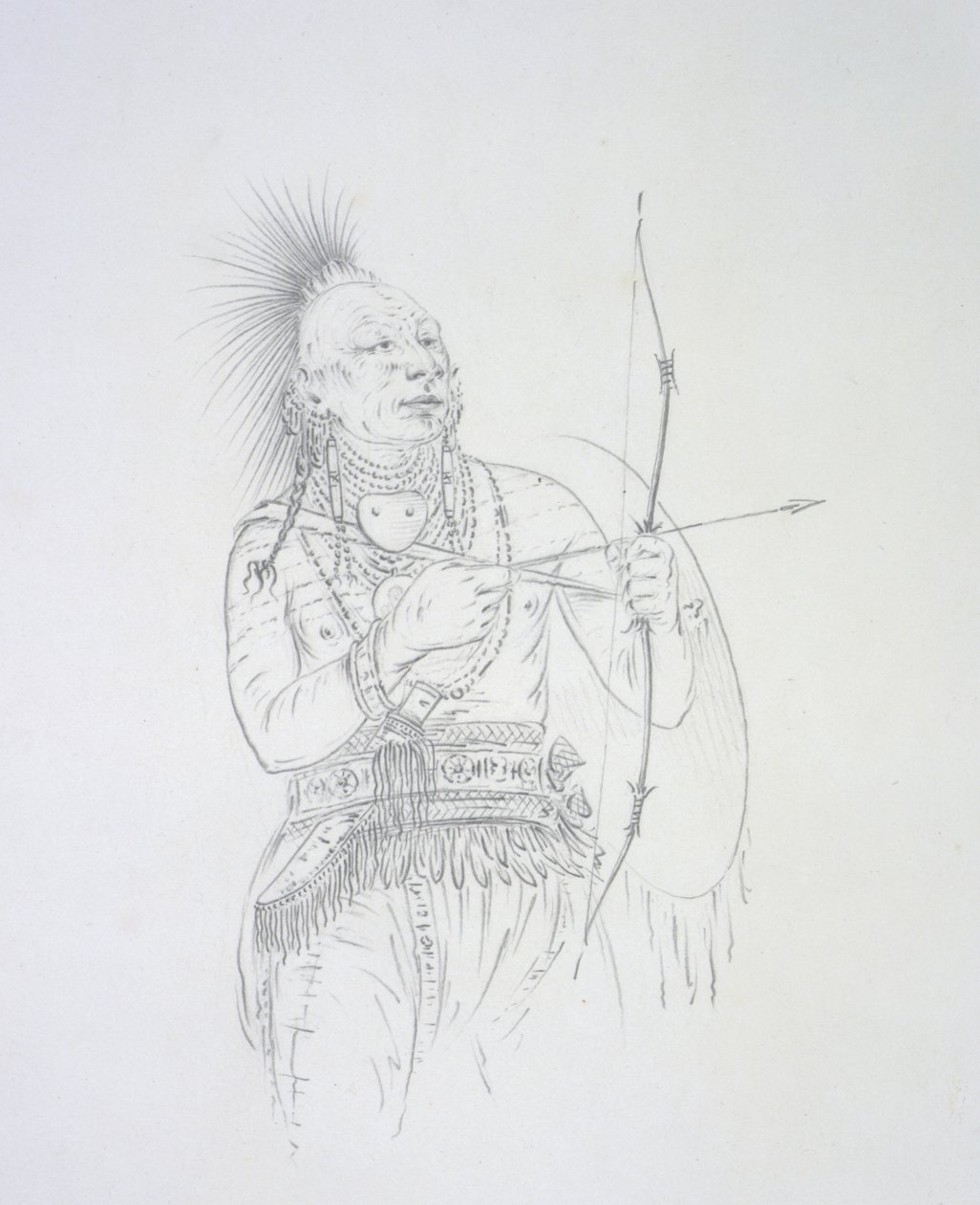Meach-o-shin gaw (Pikku valkoinen karhu) 1852 tekijältä George Catlin