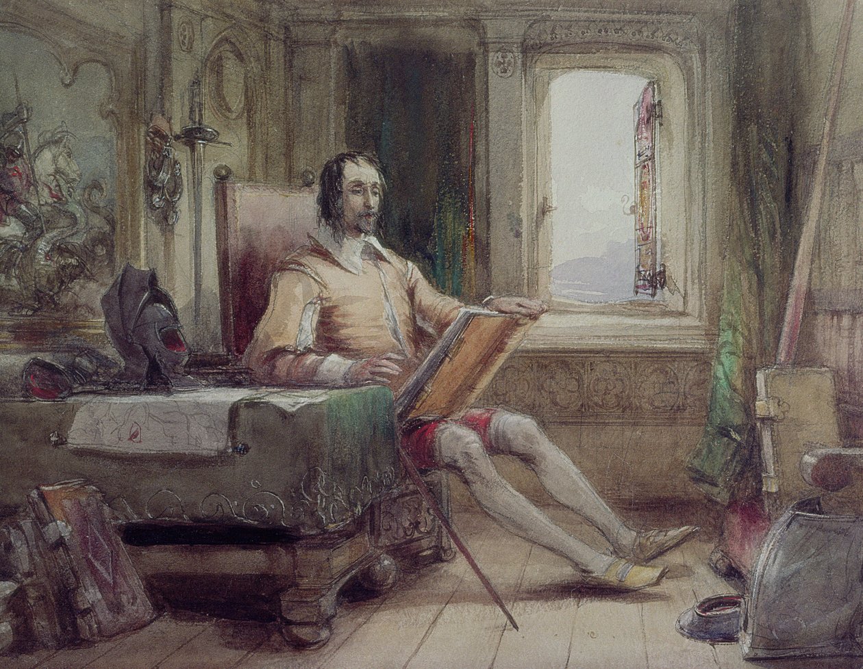 Don Quijote tutkimuksessaan tekijältä George Cattermole