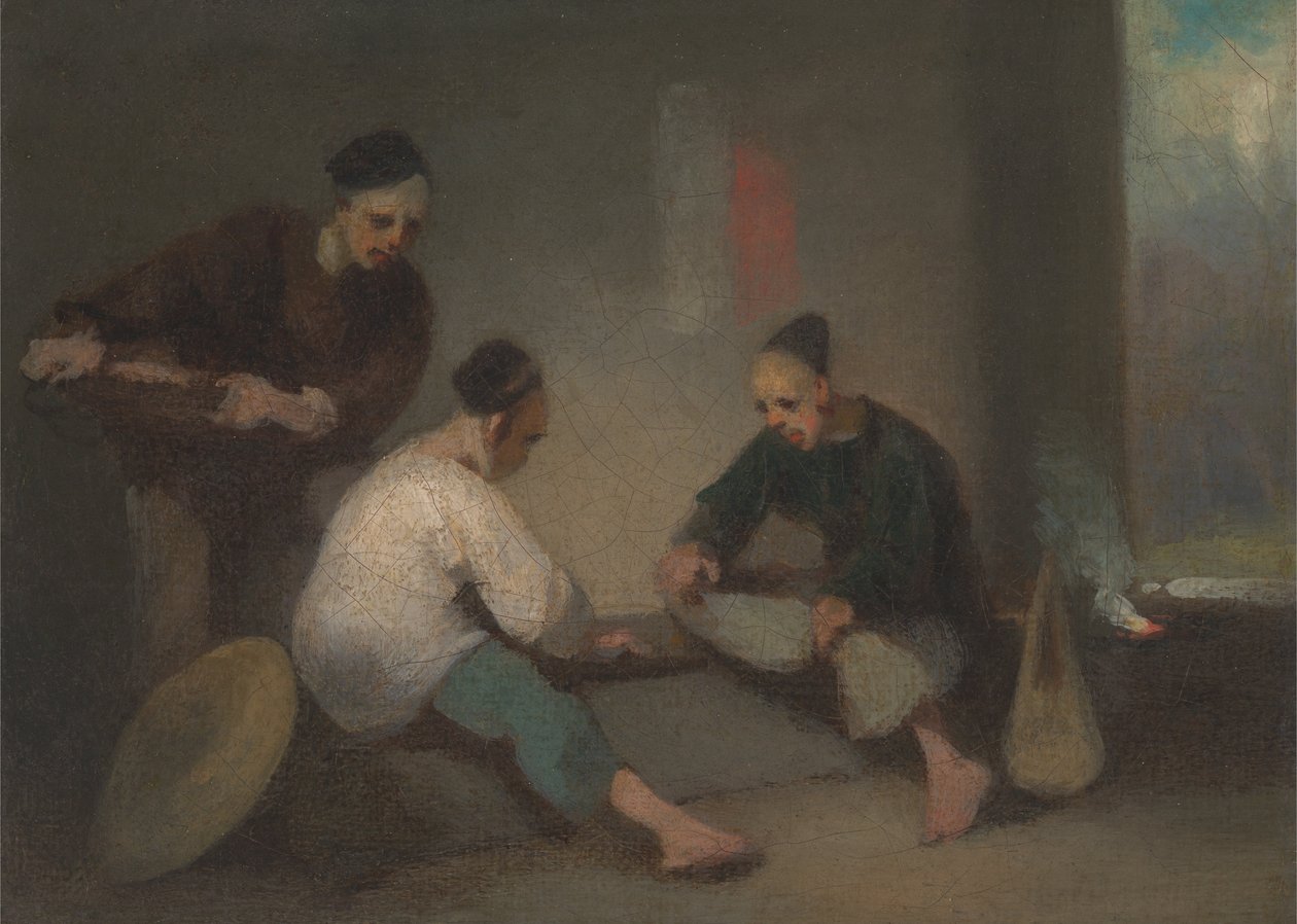 Kiinalaiset uhkapelit tekijältä George Chinnery