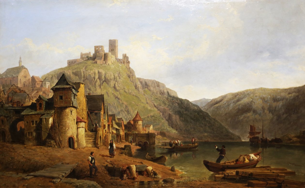 Beilstein Moselilla tekijältä George Clarkson Stanfield