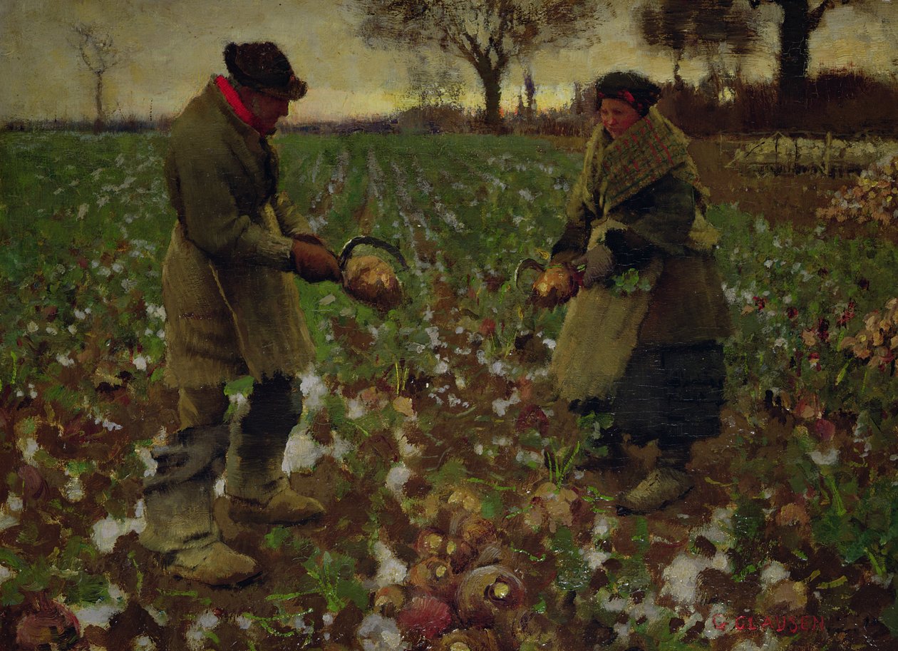 joulukuuta, noin 1882 tekijältä George Clausen