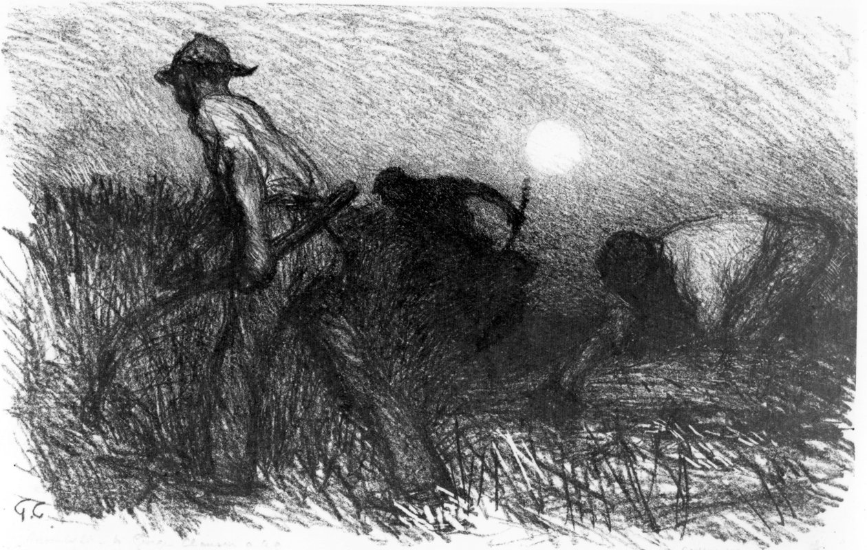 Moonlight, noin 1890 tekijältä George Clausen
