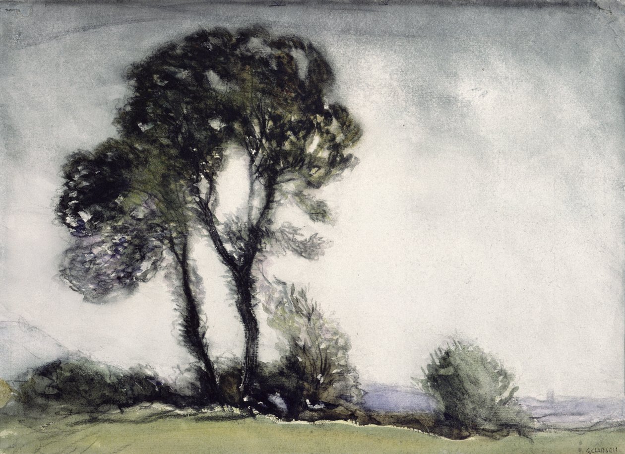 Ylivoimainen taivas tekijältä George Clausen