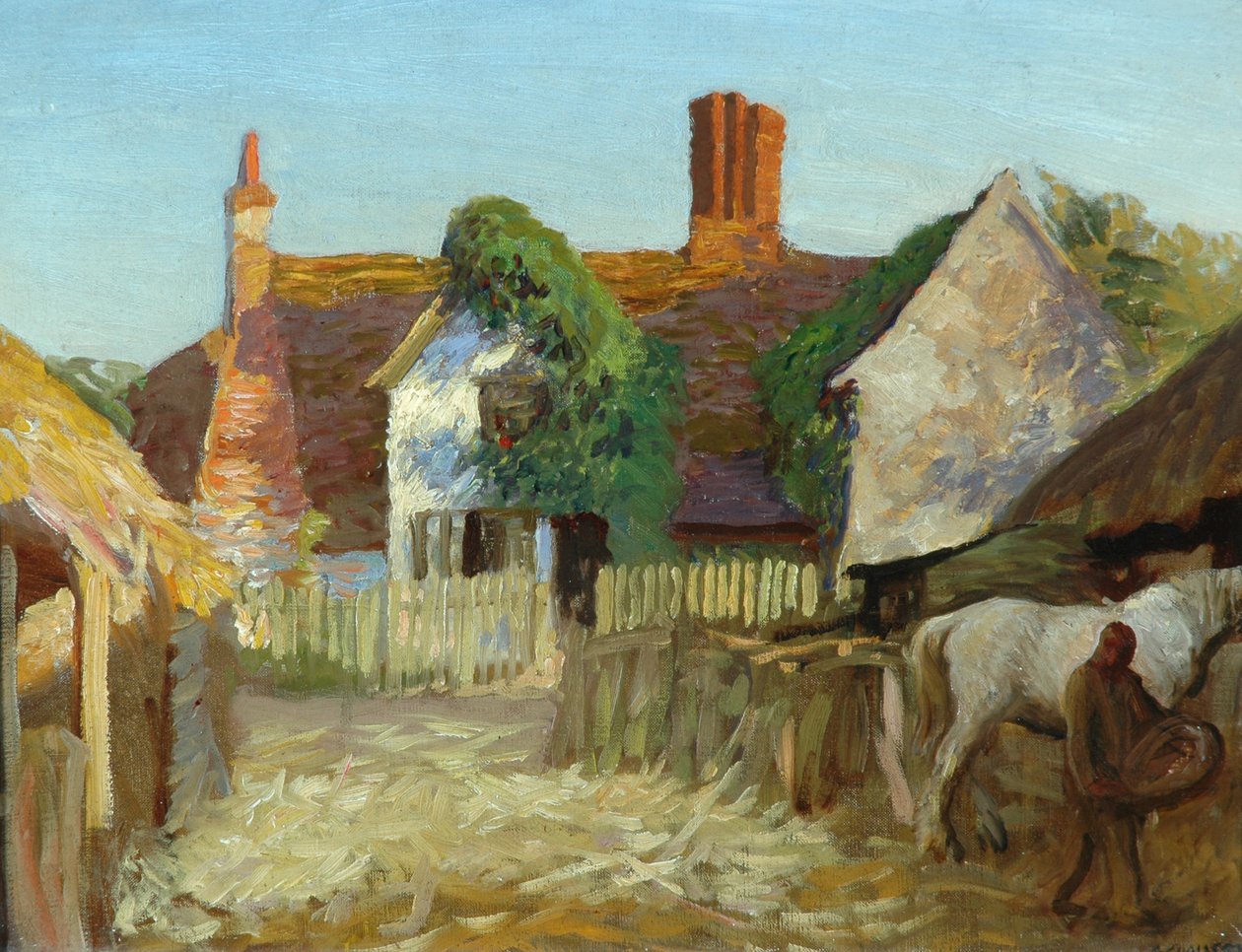 Winzesin tila, 1905-10 tekijältä George Clausen