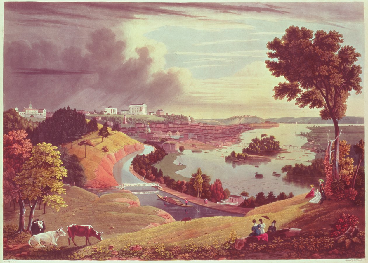 Richmond, Virginia, kaiverrus William James Bennett tekijältä George Cooke