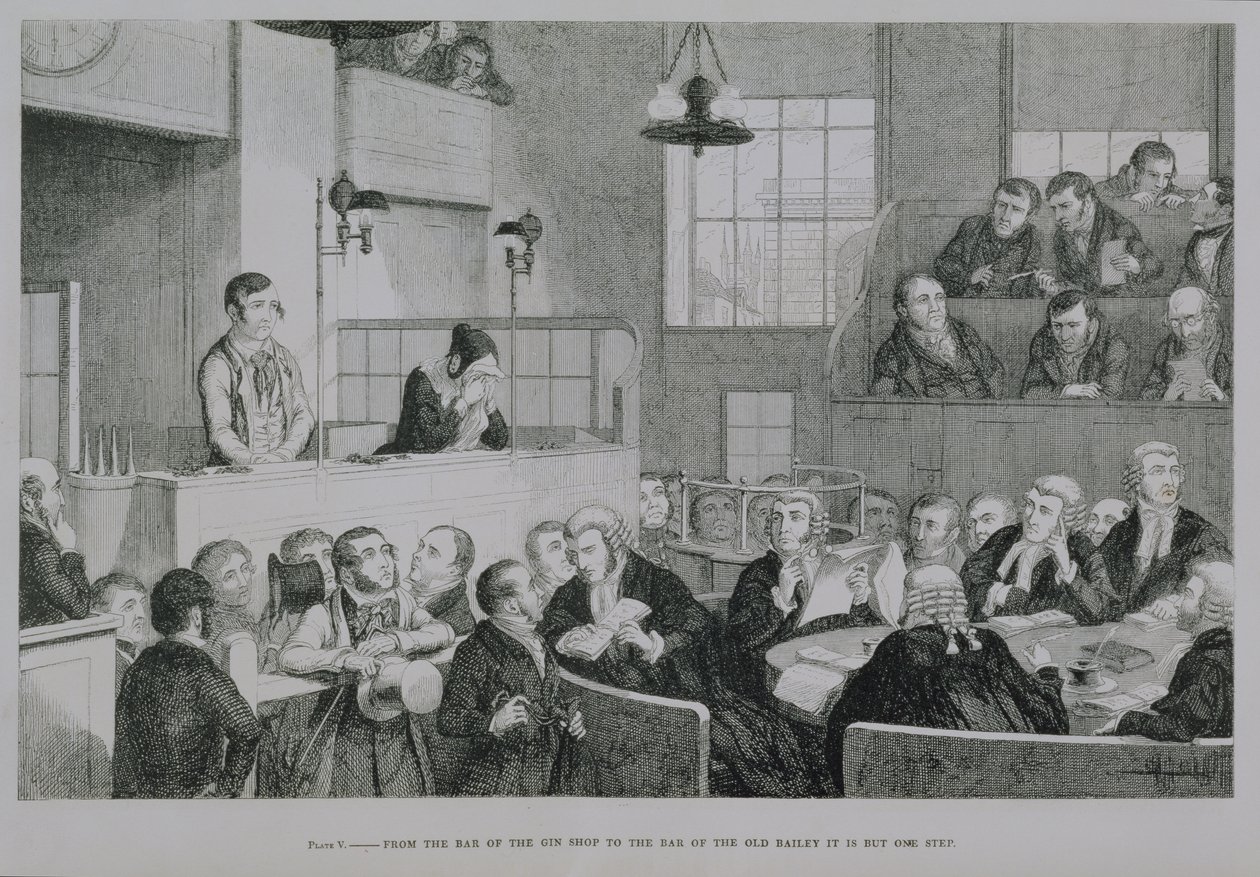 The Trial at the Old Bailey, The Drunkard