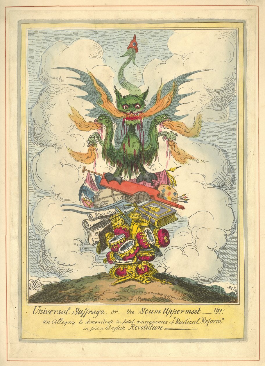 Yleinen äänioikeus tekijältä George Cruikshank