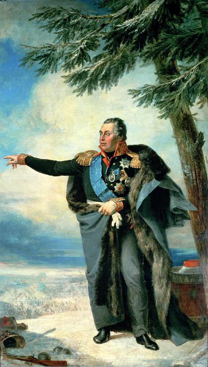 Mihael Ilarionovich Golenichtchev Kutuzov (1745-1813) Smolenskin ruhtinas, 1829 tekijältä George Dawe