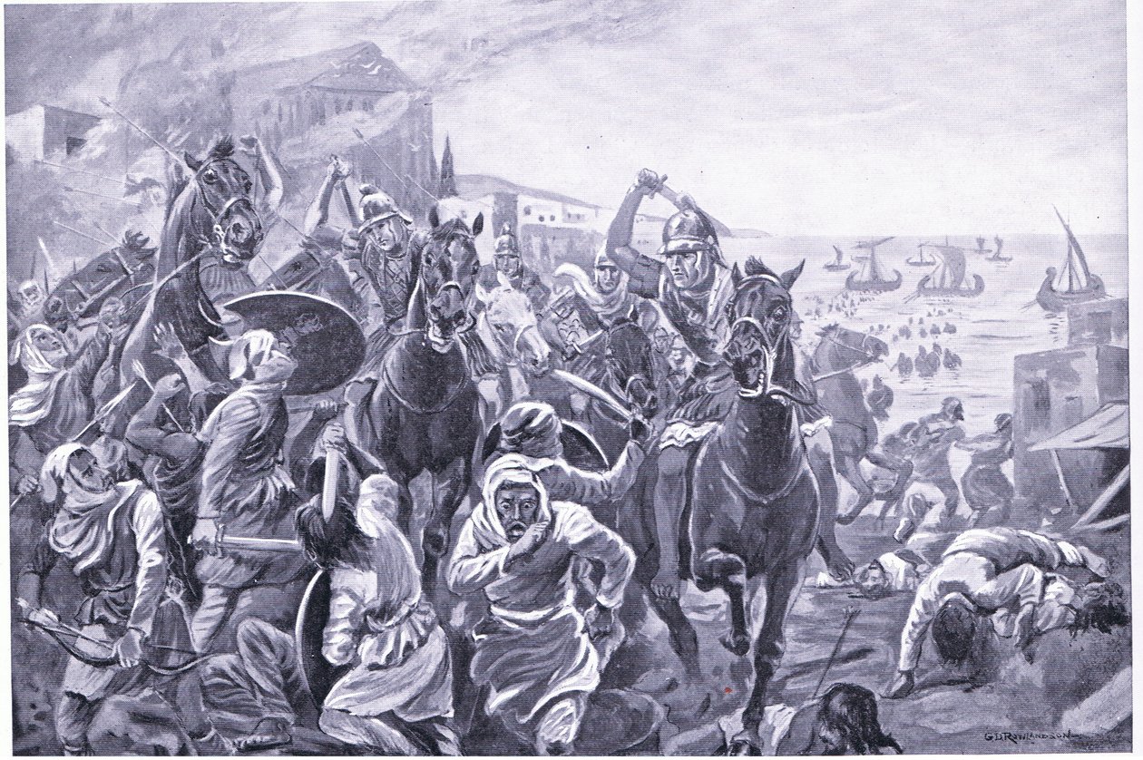 Kyproksen Evagoras valtasi Tyron tekijältä George Derville Rowlandson
