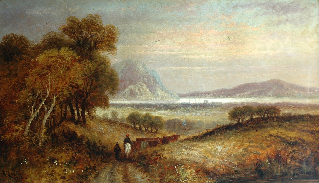 Maisema, noin 1855 tekijältä George Dunlop Leslie