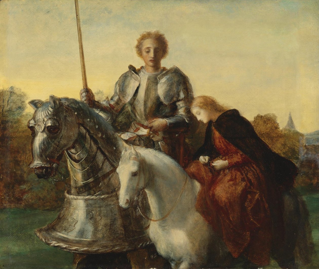 Tutkimus Unalle ja Punaiselle Ristille tekijältä George Frederick Watts