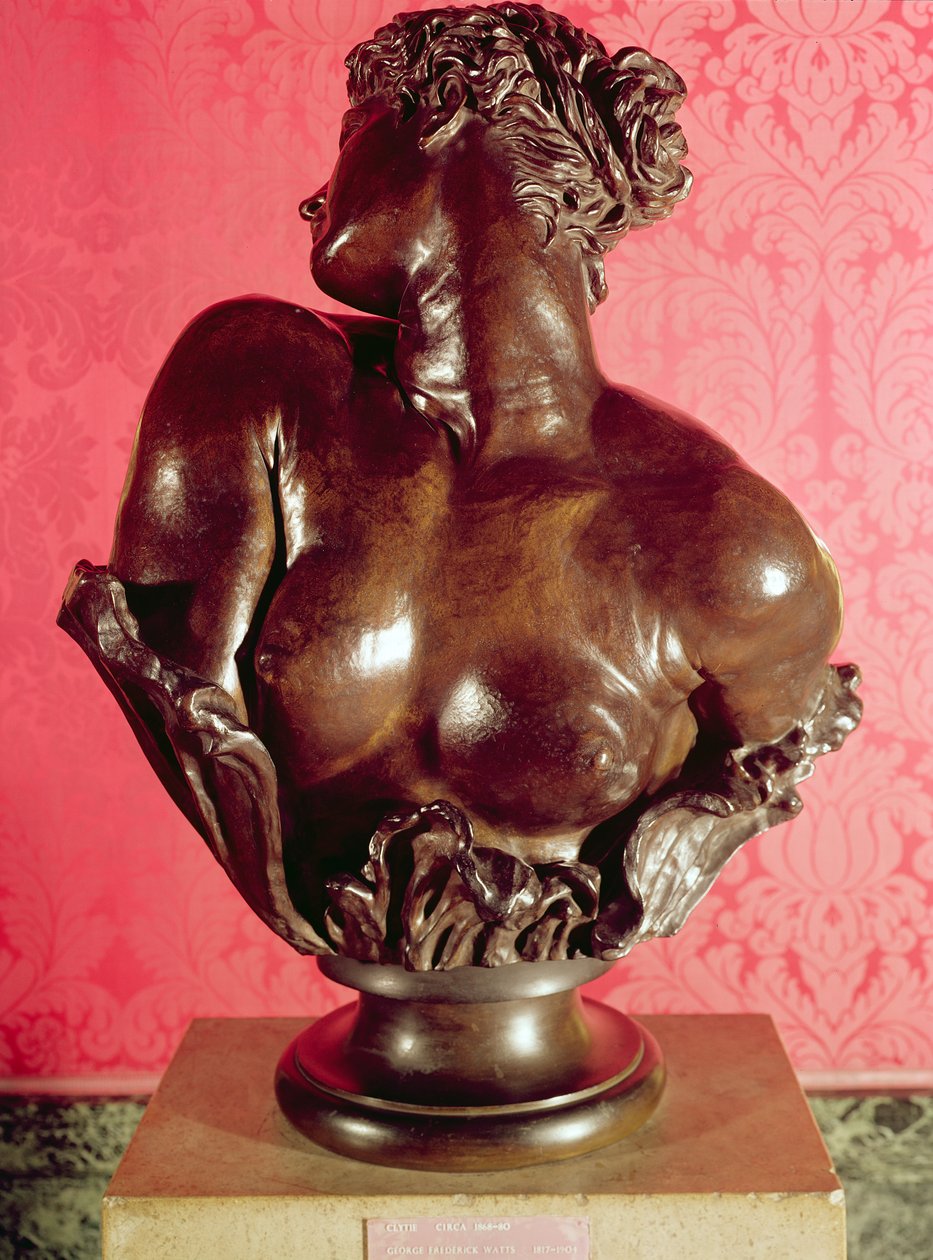 Clytie, n. 1868 (pronssi) tekijältä George Frederick Watts