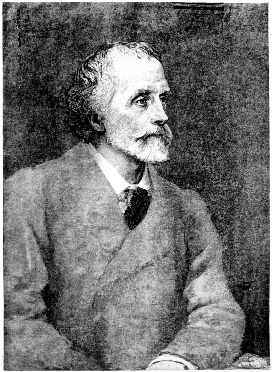 George Meredith, kaiverrus William Biscombe Gardner puupiirroksen jälkeen tekijältä George Frederick Watts