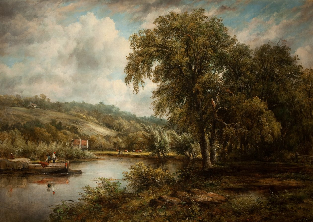 Thamesilla tekijältä George Frederick Watts
