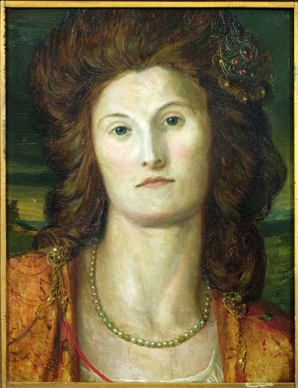 Lady Ashburtonin muotokuva (k. 1857) tekijältä George Frederick Watts