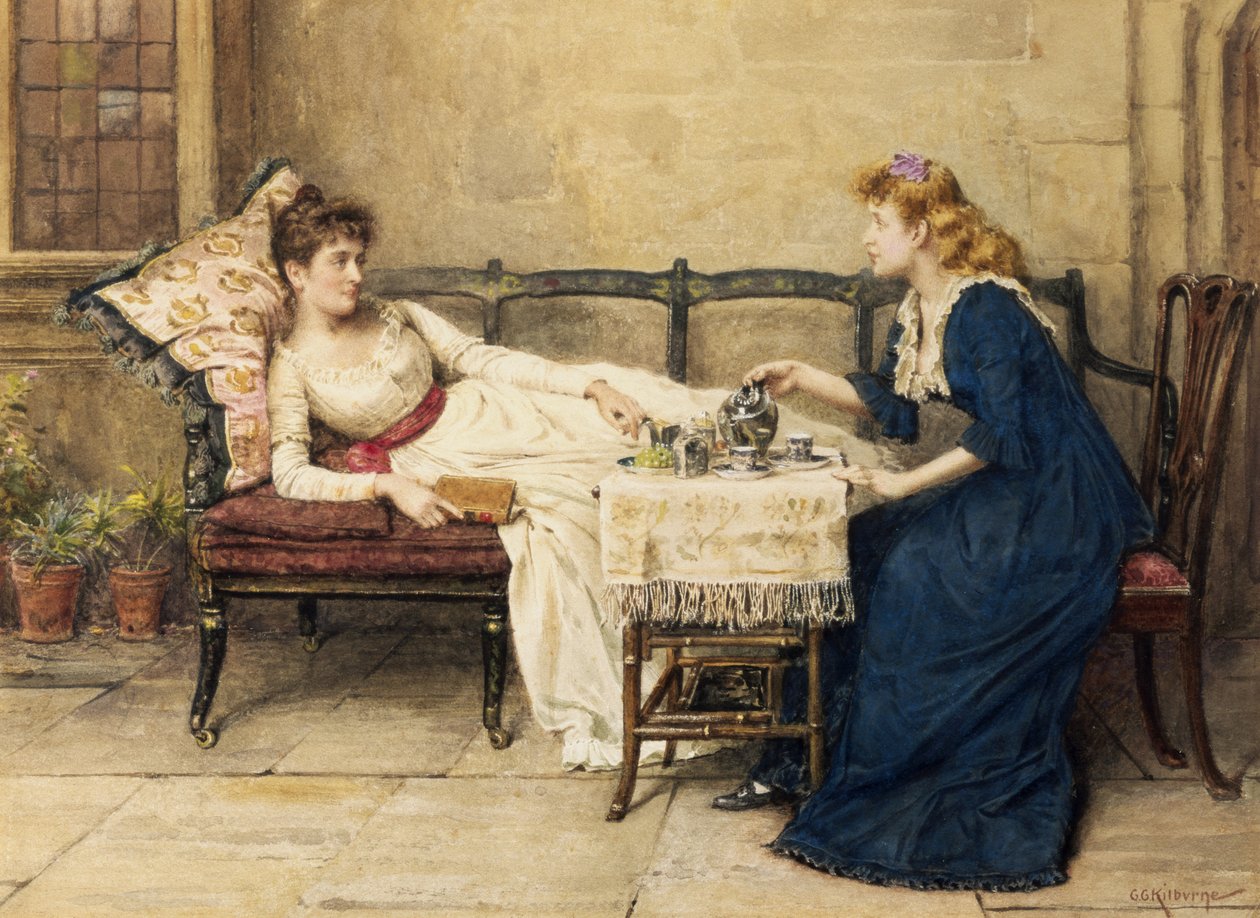 Unbekanntes Bild tekijältä George Goodwin Kilburne