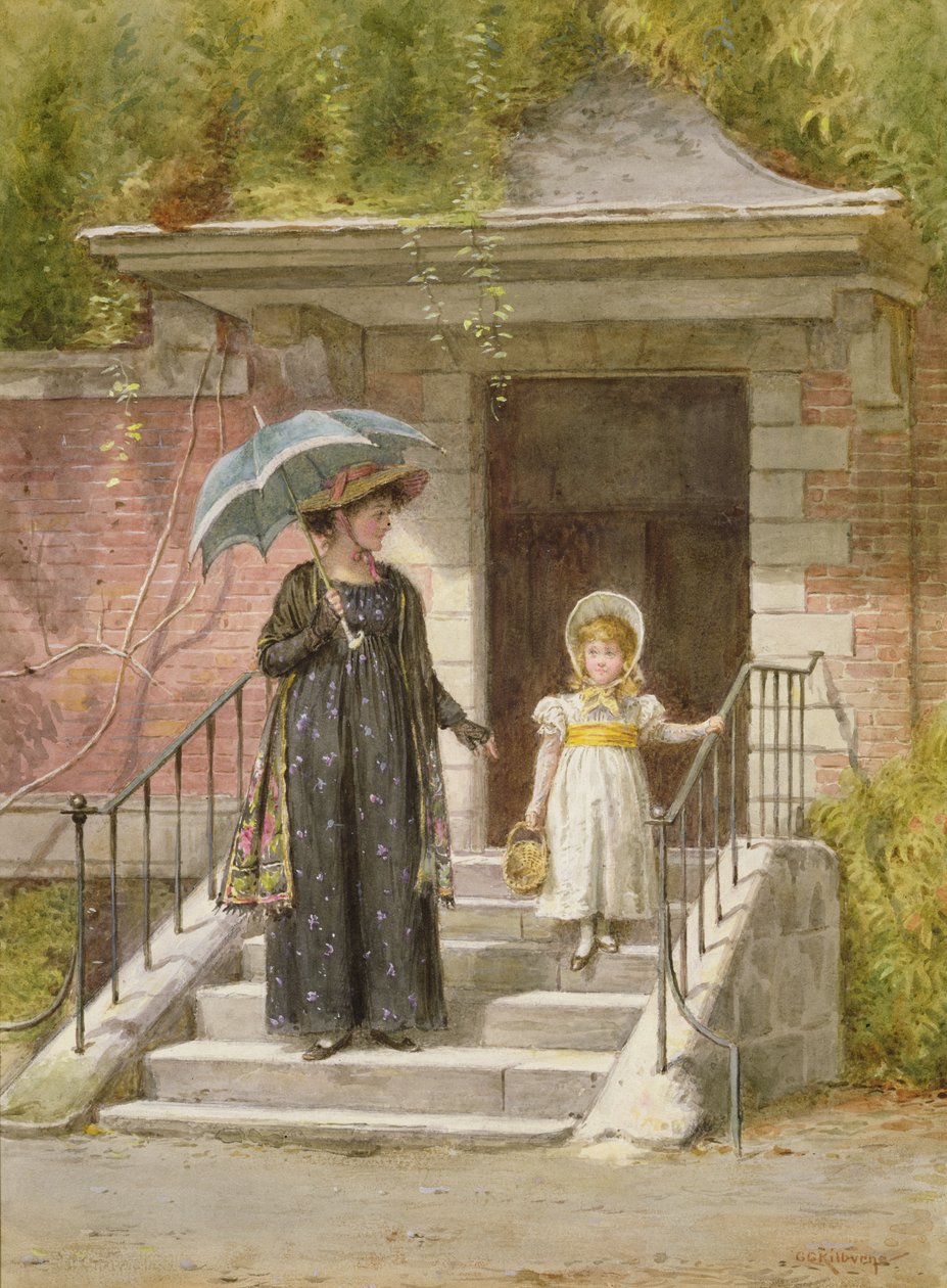 Menossa shoppailemaan tekijältä George Goodwin Kilburne