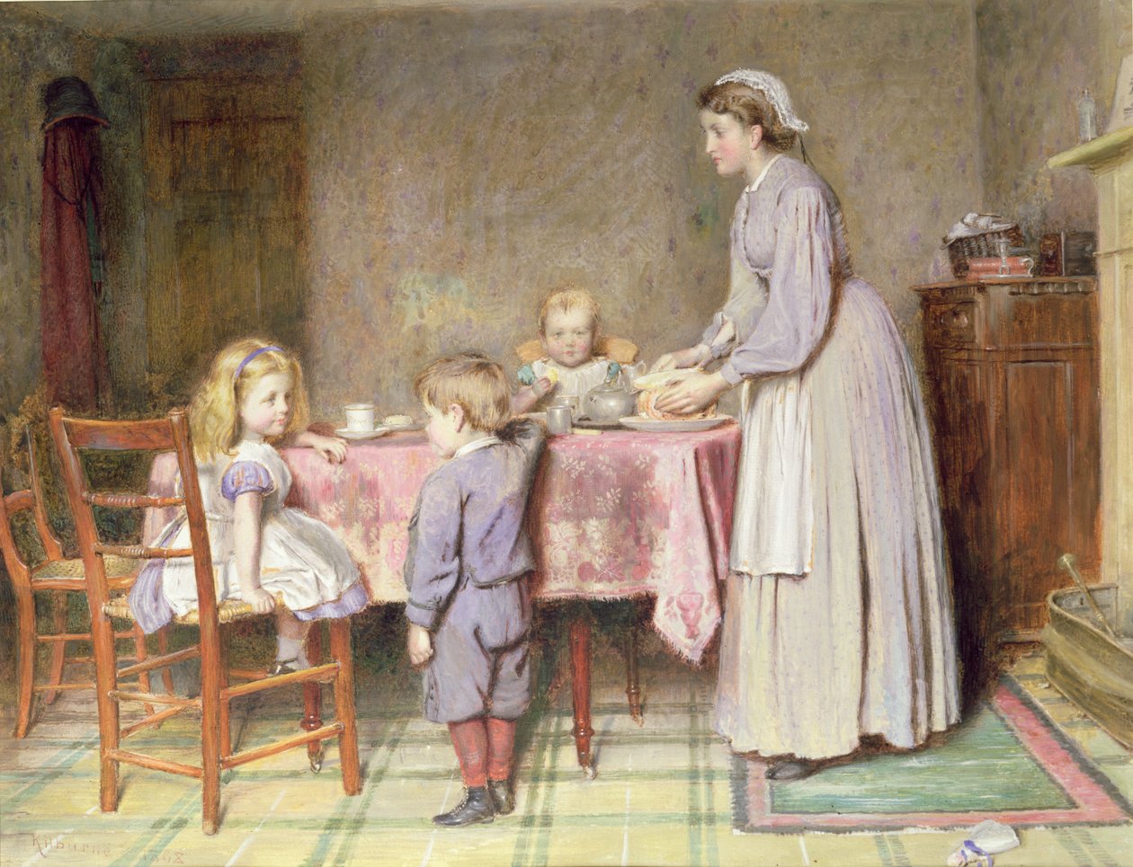 Teehetki tekijältä George Goodwin Kilburne