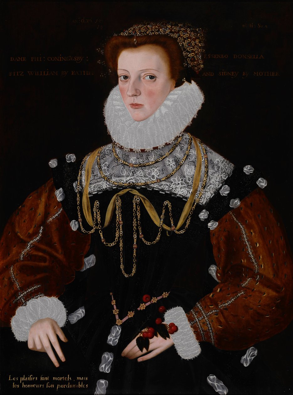 Rouva Philippa Coningsby tekijältä George Gower