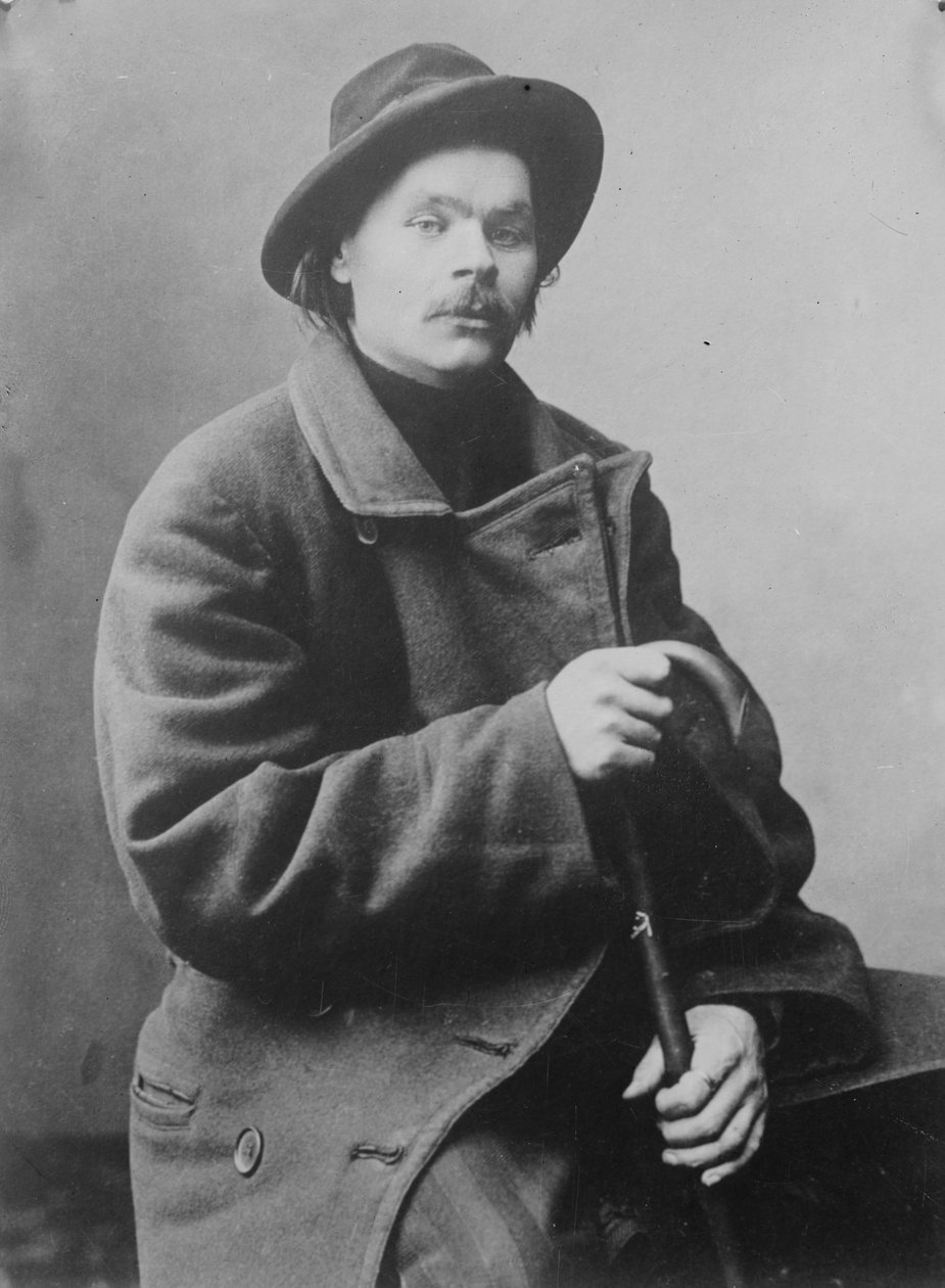Maksim Gorki, 1910 tekijältä George Grantham Bain