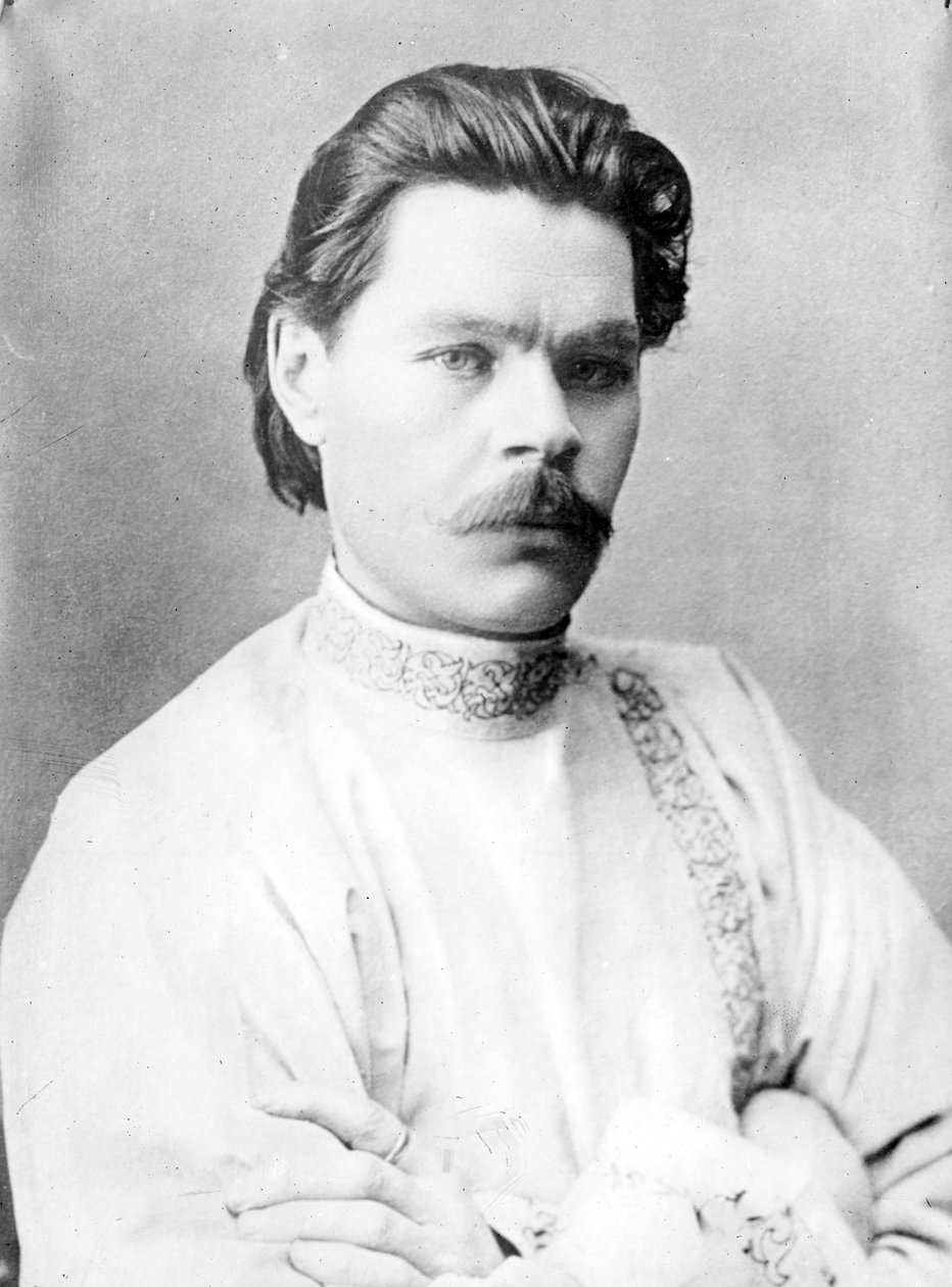 Maksim Gorki, 1910 tekijältä George Grantham Bain