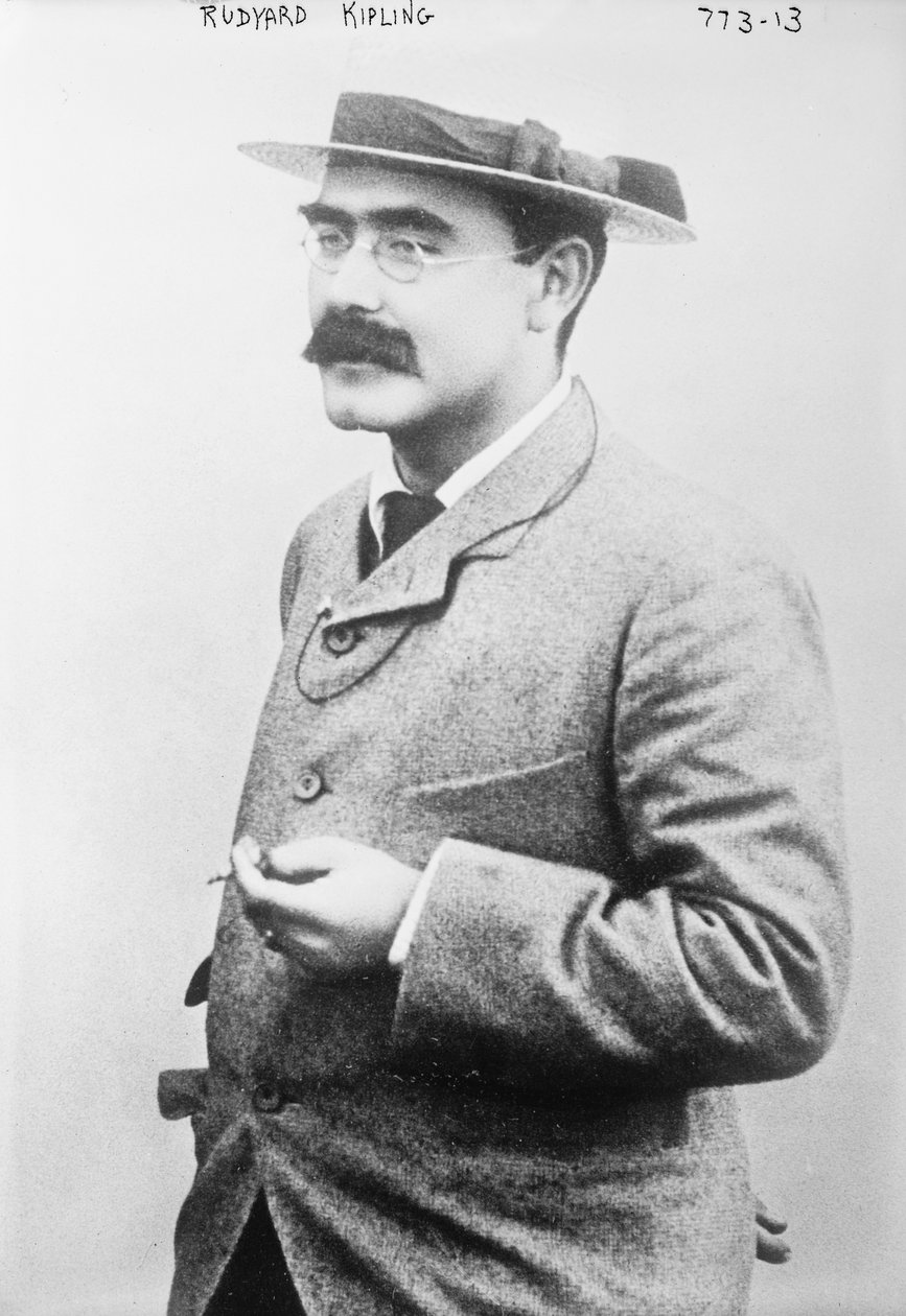 Rudyard Kipling, 1908 tekijältä George Grantham Bain